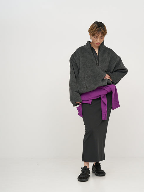 【 予約:11月中旬 】SHAGGY HALF ZIP JK /Y254-41126